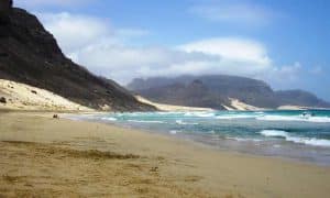 Beach in Cape Verde