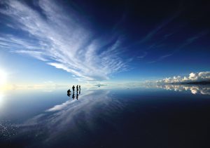 salt flats of Uyuni and the continent’s largest lake in Bolivia