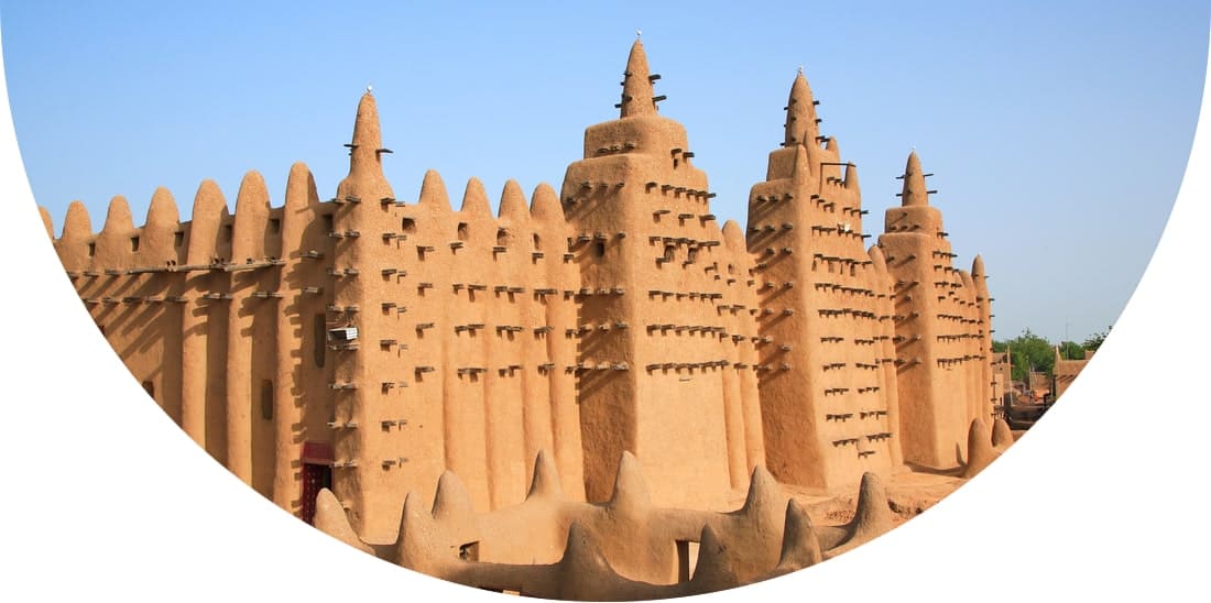 Clay Mosque in Mali