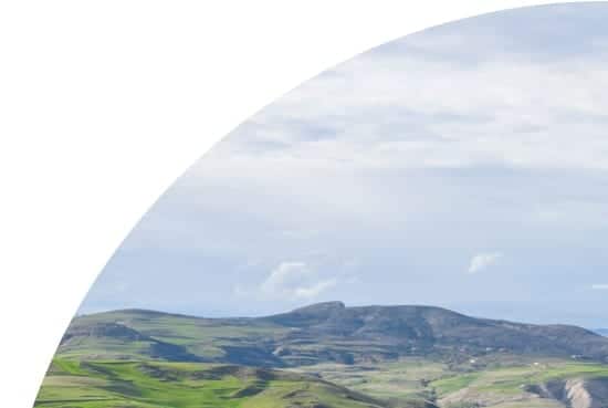 Hills and sky in Algeria