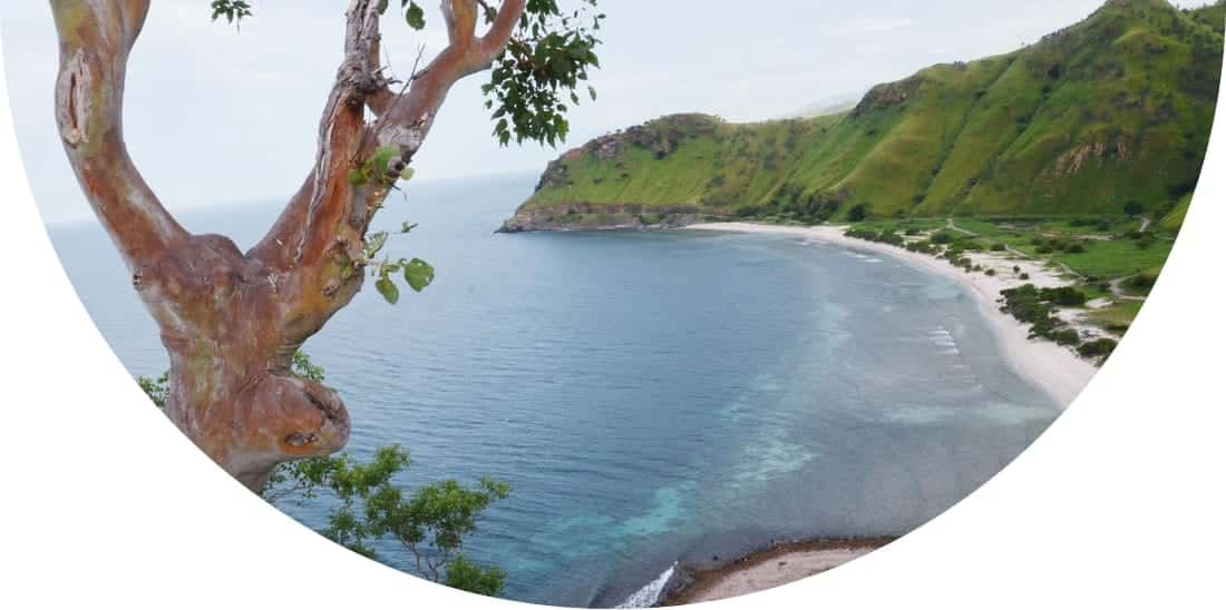 Beach in East Timor