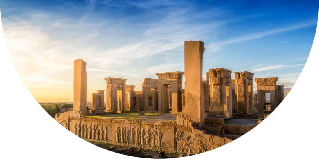 Ancient city of Persepolis in Iran