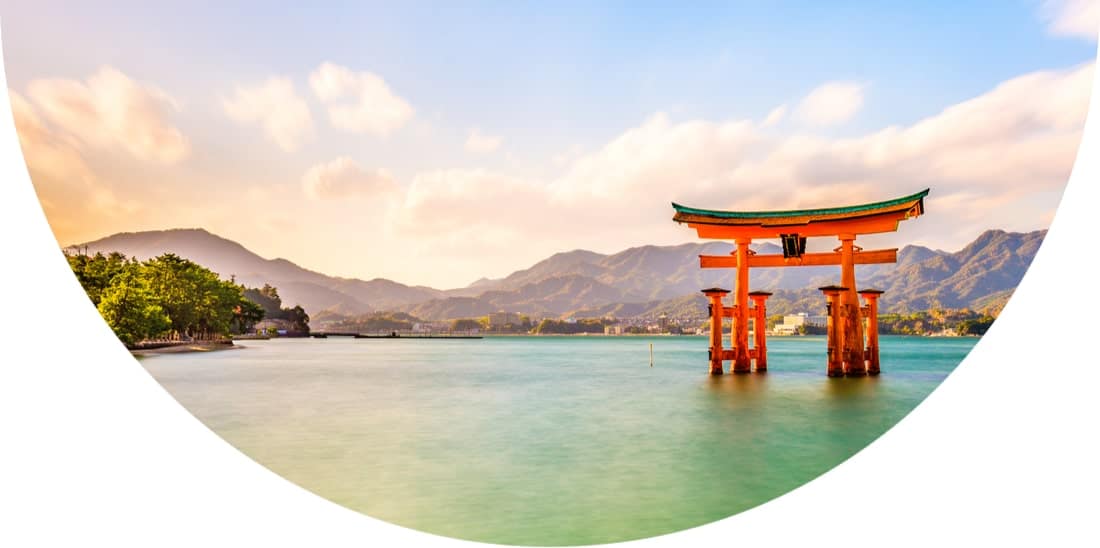 The Floating Torii Gate, Japan