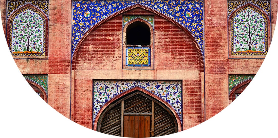 Red building, Pakistan