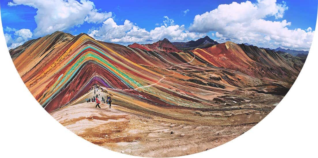 Rainbow Mountain, Cusca, Peru